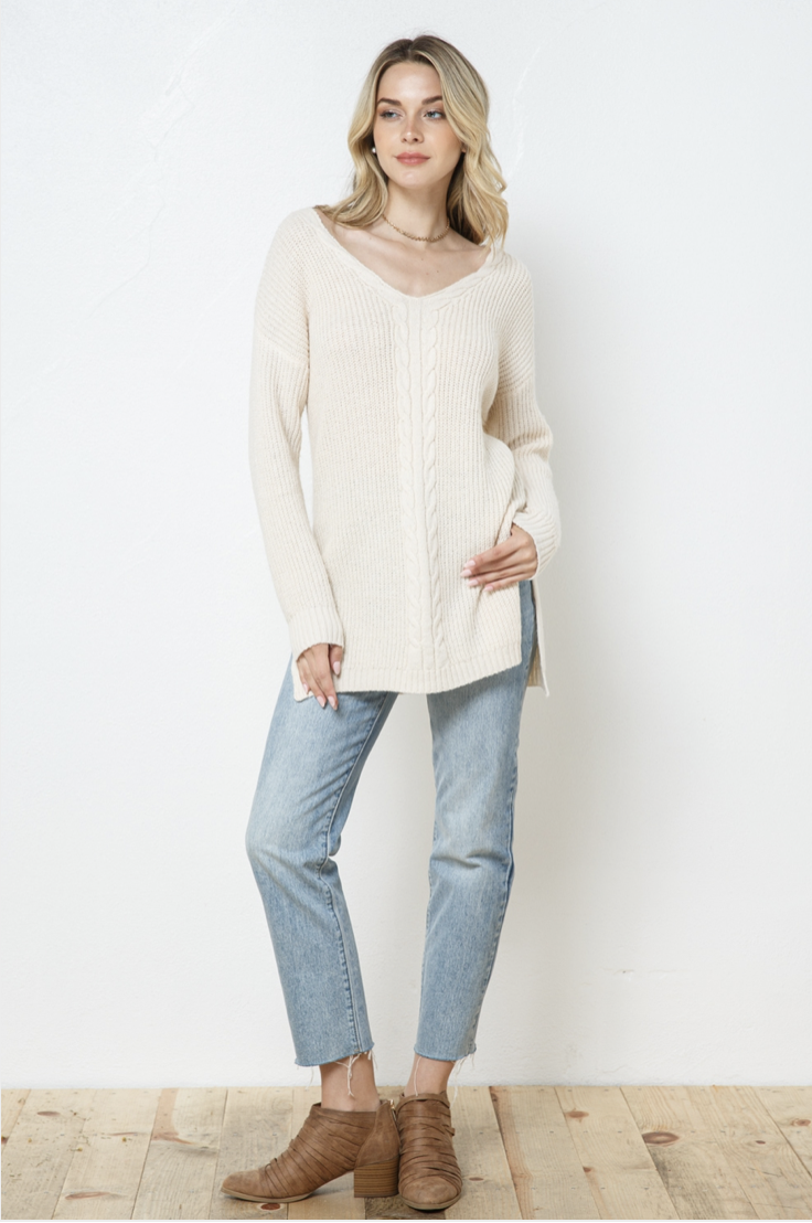 ANNABELLE CABLE KNIT